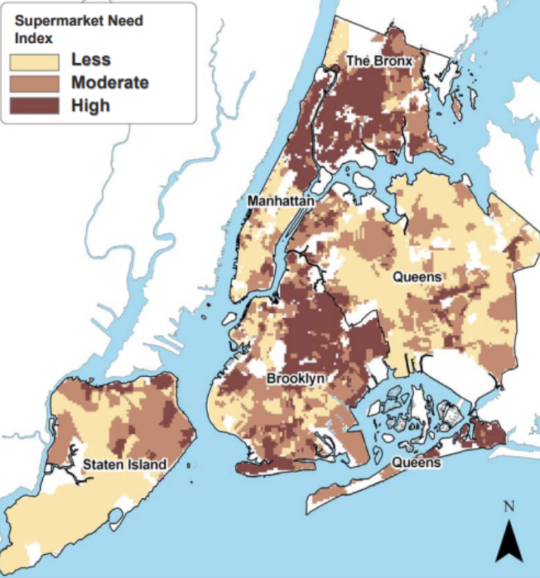 Food Deserts in New York City Food Deserts