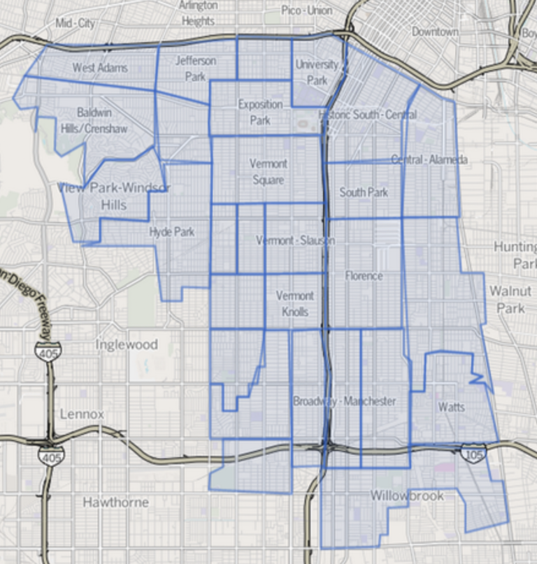 Food Deserts in Los Angeles Food Deserts
